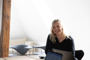 Recruit IT stemningsbillede ved samtale